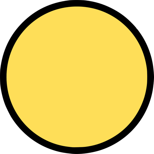Смайлик пустой круг векторное изображение
