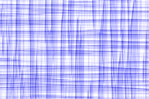 青いラインと背景パターン