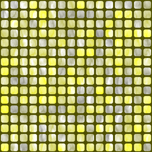 Padrão de quadrados de amarelo e cinza