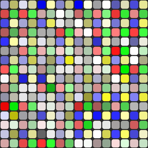 Padrão de fundo em quadrados coloridos