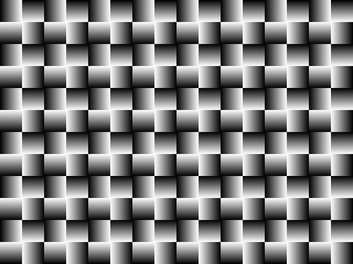 四角形のモノクロ パターン