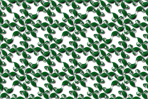 Leafy motif wallpaper