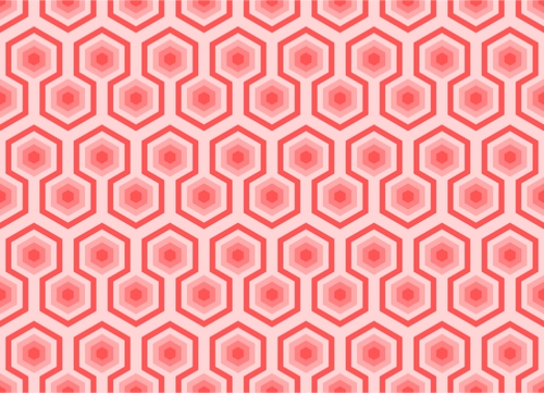 Background pattern with red hives