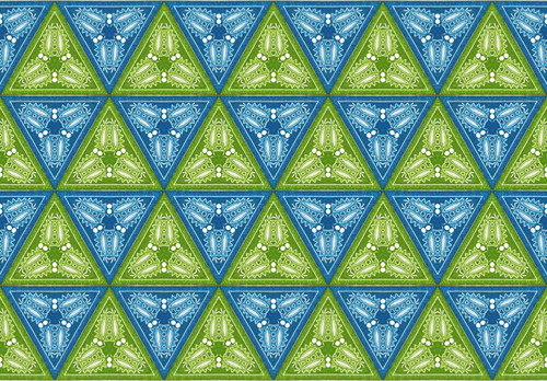 Bakgrunnsmønster i trekanter