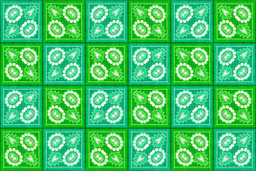 Patroon van de achtergrond in groene tinten