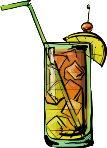 "Bahama mama" cocktail