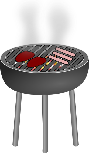मांस grilling