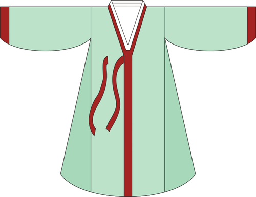Traditionellen japanischen Kleidung