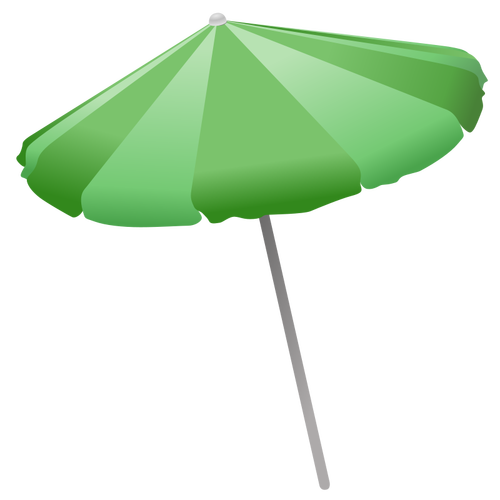 Ranta sateenvarjo vektori ClipArt