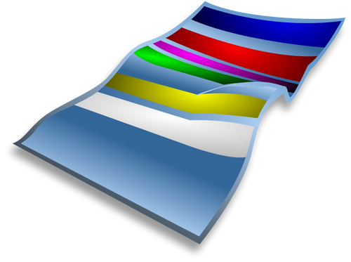 Illustration vectorielle de plage serviette