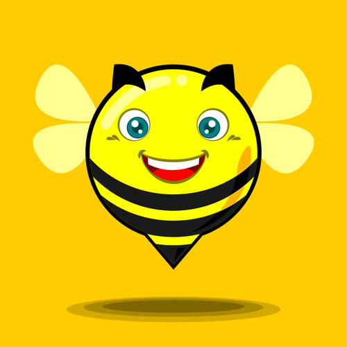 Engraçado abelha