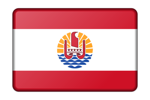 Flaggan i franska Polynesien