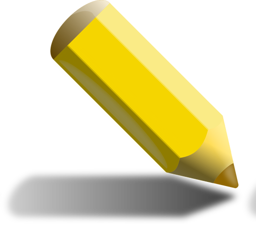 노란 연필