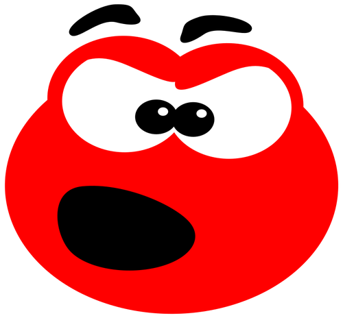 Kızgın blob yüz