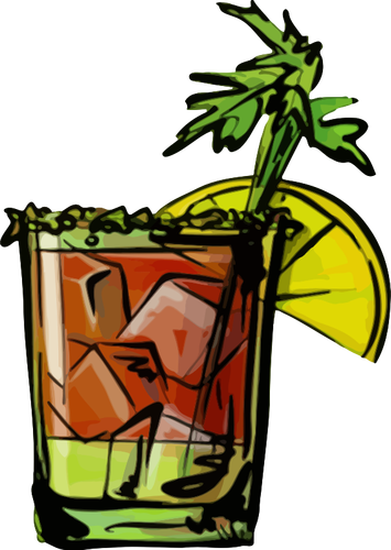 Bloody Mary cocktail-Symbol