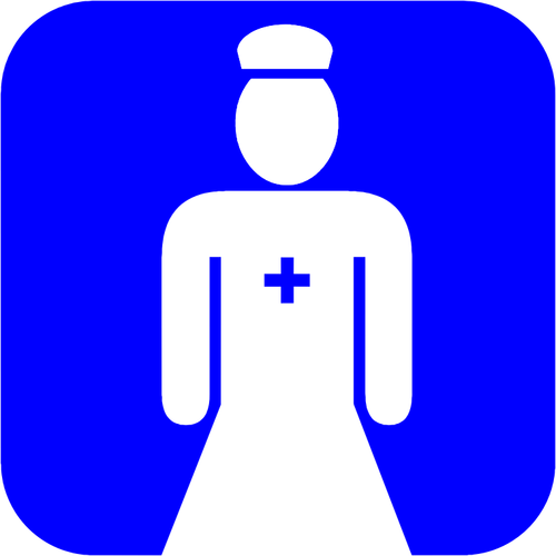 Zdravotní sestra ikona
