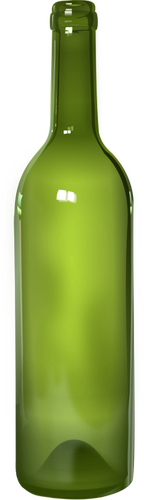 Detaljerade flaska vektorbild