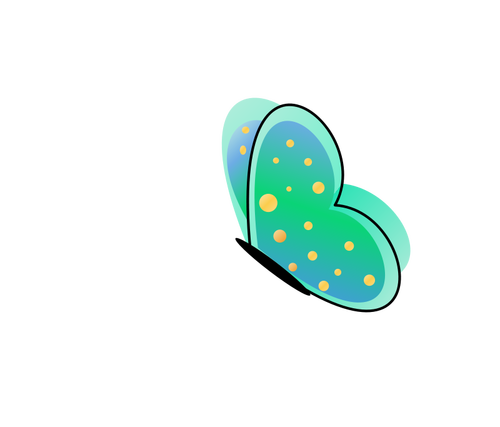 Butterfly vector graphics