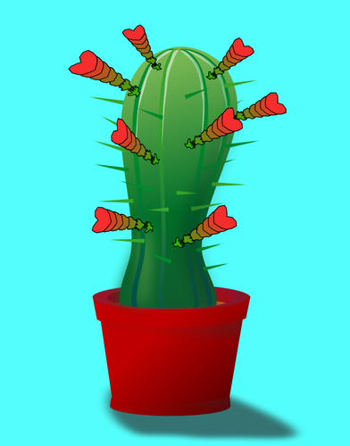 Kaktus blomma