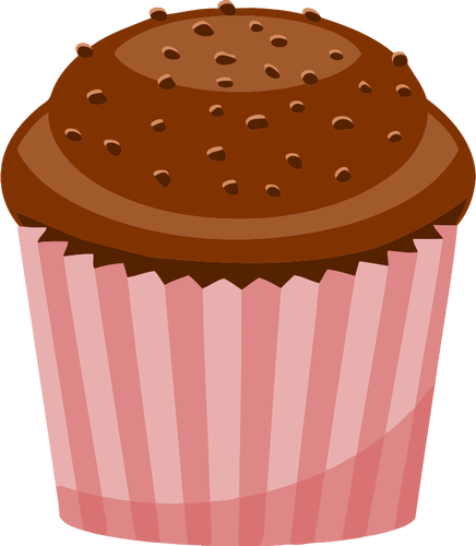 Choklad cupcake