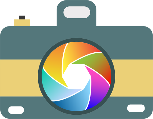 Câmera colorida