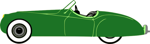 Zelené auto