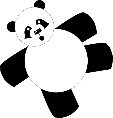 Cartoon-panda