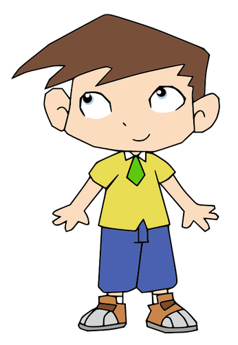 Cartoon boy image