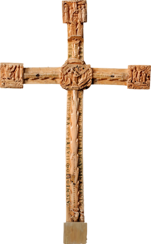 Sculpté de croix