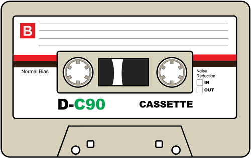 Illustratie van de cassette