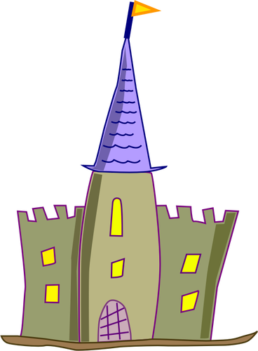 Kreskówka zamek