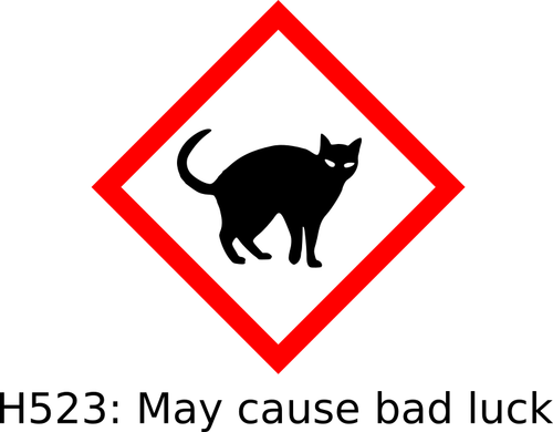 Zwarte kat gevaar