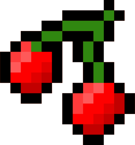 Pixel körsbär