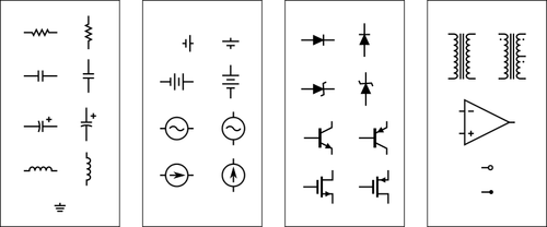 Circuit symbolen