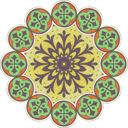 Ornament circulare Simbol