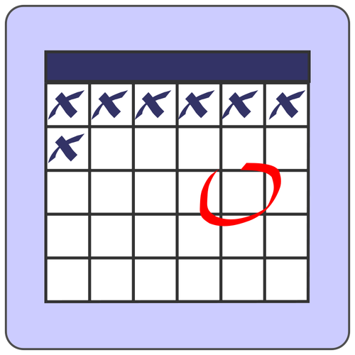 Kalender vektor icon
