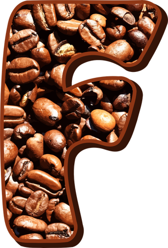 咖啡豆版式 F