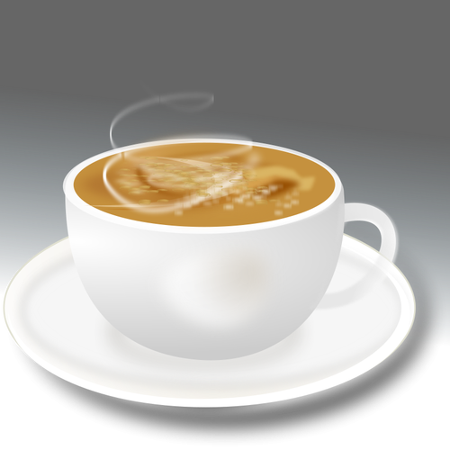 Ceaşcă de cafea vector illustration