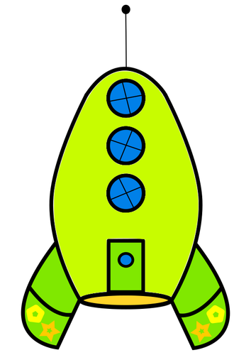 Rychlý zelené raketa