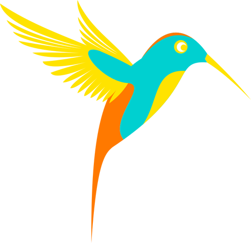 Värikäs kolibri