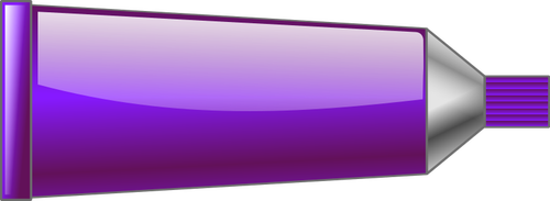 Vector afbeelding van paarse kleur buis