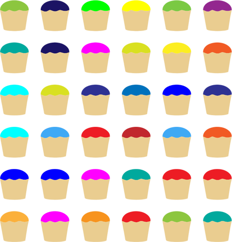 Cupcakes mønster