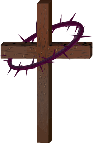 Kříž s trnovou korunou