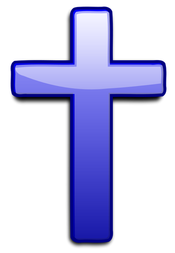 Vector clip art of cross
