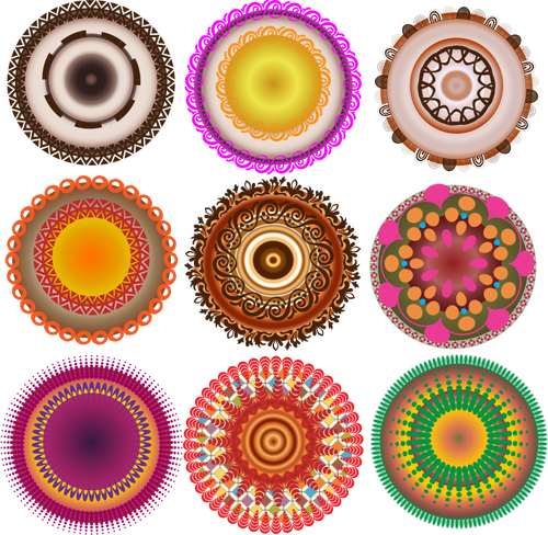 Decoratieve cirkels