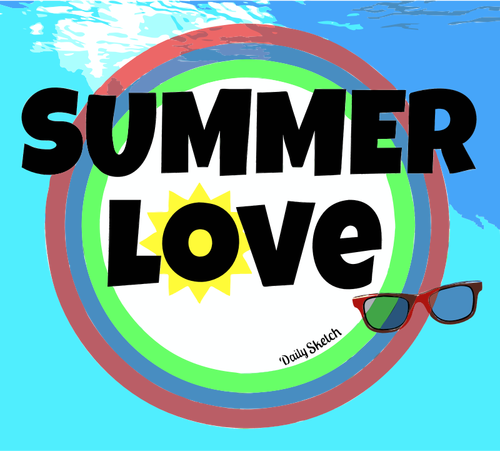 ملصق الحب الصيفي