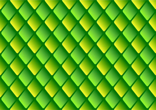 Diamond pattern in green