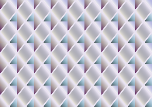 Diamant zeshoeken in een patroon