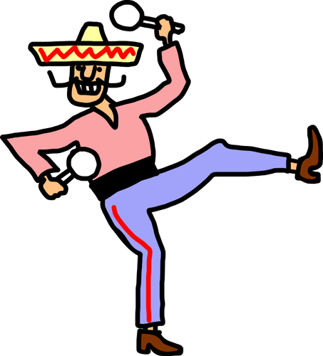 Tanssiva meksikolainen