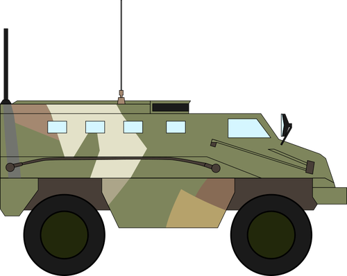 Vehículo militar blindado
